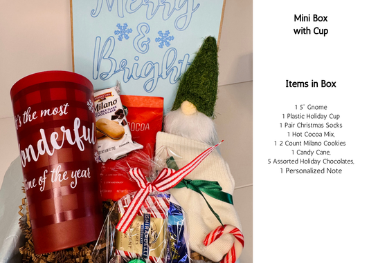 Holiday and Finals Gift Box for College Student Dorm or Apartment