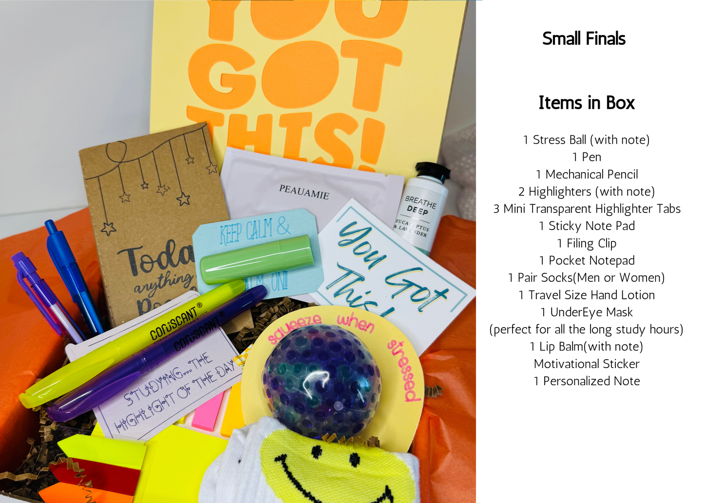Finals and Midterms Survival Box