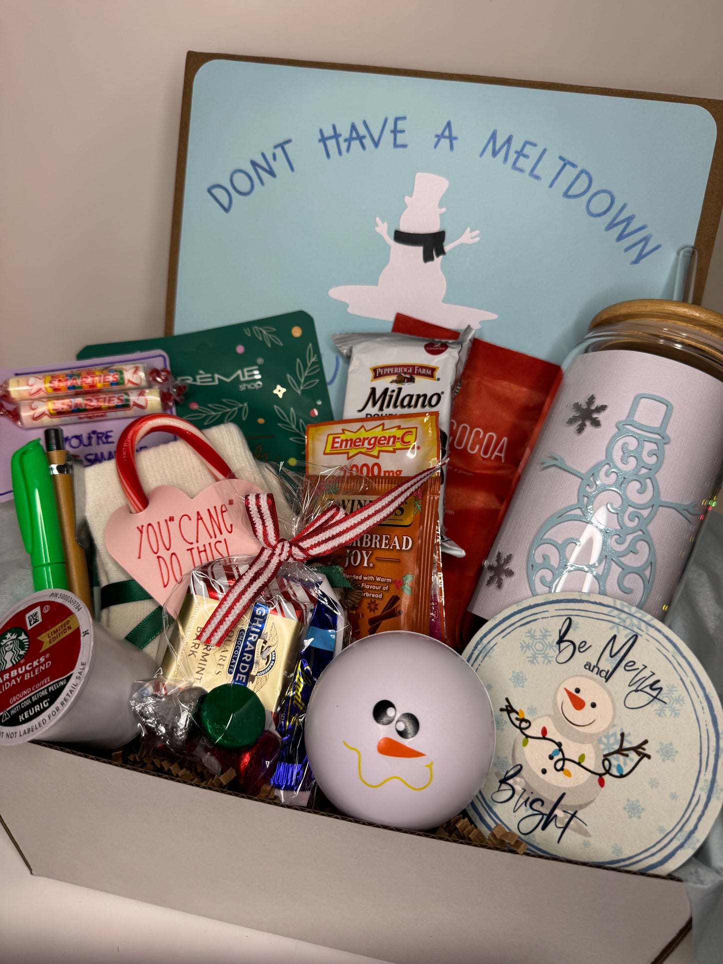 Holiday and Finals Gift Box for College Student Dorm or Apartment