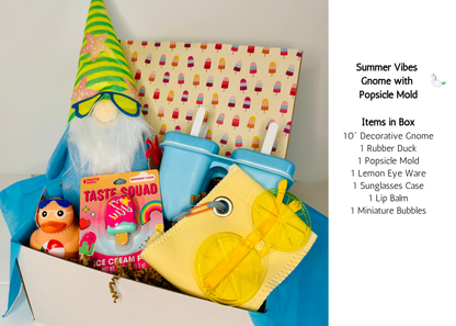 Summer Vibes Gift Box For College Student, Summer Gift