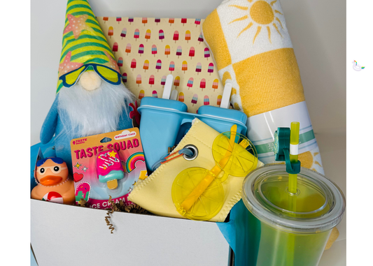 Summer Vibes Gift Box For College Student, Summer Gift