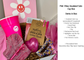Just Because Pink Vibes College Care Package, Summer Gift Box